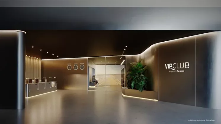 Nueva Sala VIP del Aeropuerto Internacional de Carrasco.