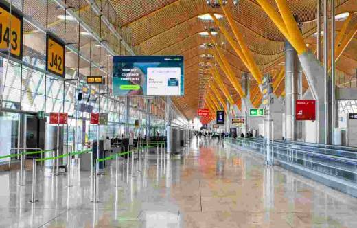 Aeropuerto Adolfo Su�rez Madrid-Barajas.