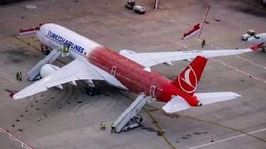 Turkish Airlines estrena su avi�n 500 dedicado a sus empleados. Foto: Turkis Airlines