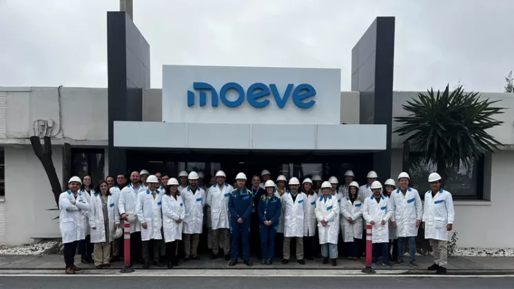 Foto de la visita al Parque Energ�tico La R�bida de Moeve. 