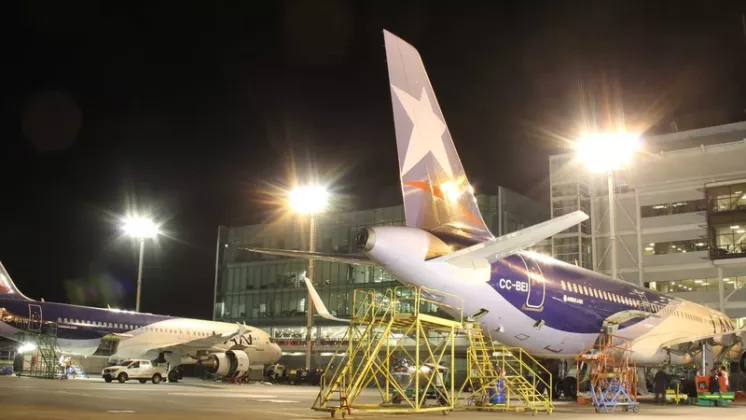 A320 de LATAM Airlines.