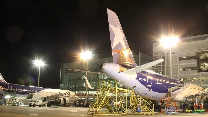 A320 de LATAM Airlines.