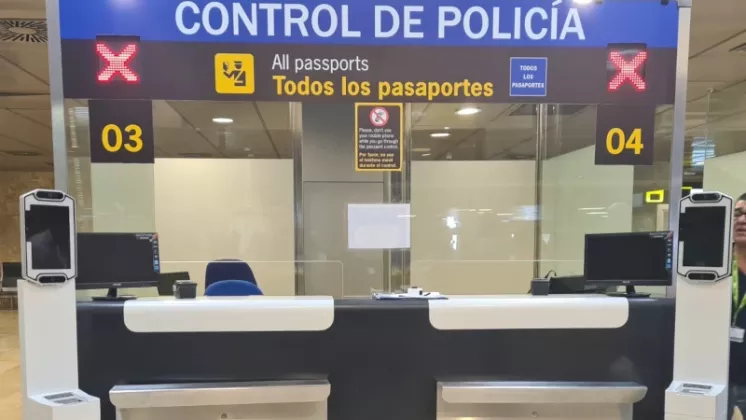 Nuevo sistema europeo de control fronterizo biom�trico en Espa�a creado por la UTE creada por Zelenza y Thales.