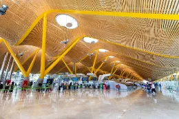 Interior del Aeropuerto de Madrid-Barajas. Foto: Aena