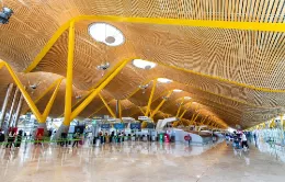 Interior del Aeropuerto de Madrid-Barajas. Foto: Aena