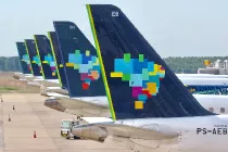 Foto de archivo de aviones de Azul Linhas A�reas.