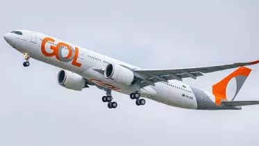 Aeronave de GOL Linhas Aéreas. Aeronave de GOL Linhas Aéreas.