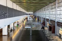 Interior del aeropuerto de Gran Canaria.