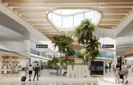 El proyecto ampliará una única área de embarque compartida para incluir espacios de embarque contiguos para cada puerta para brindar a los clientes más espacio y comodidad.