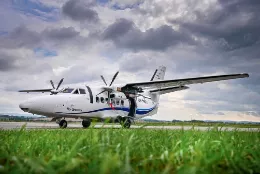 Aeronave L410 NG de la checa Aircraft Industries. Foto: Aerocardal