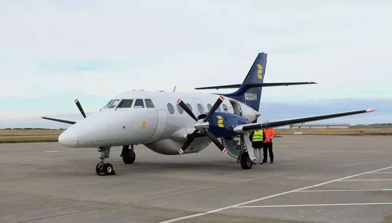 Jetstream J32 de Air Charter Scotland. Foto: Air Charter Scotland