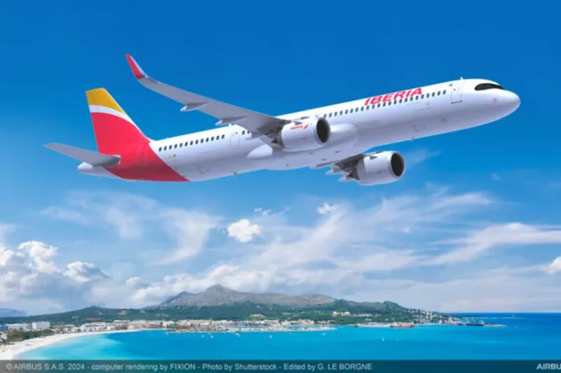 Aeronave Airbus XLR de Iberia. Foto: Iberia