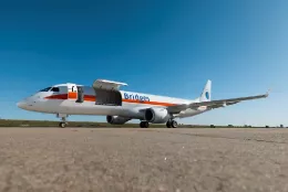 Embraer de E190F de Bridges Air Cargo. 