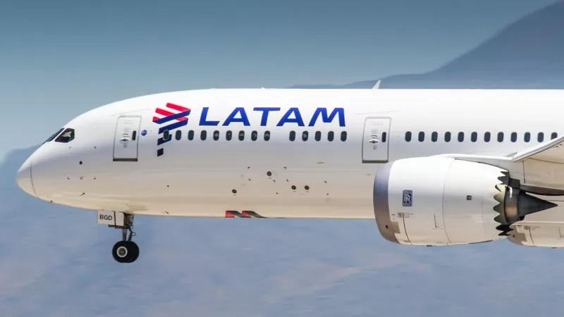 Boeing 787 de LATAM. Boeing 787 de LATAM.