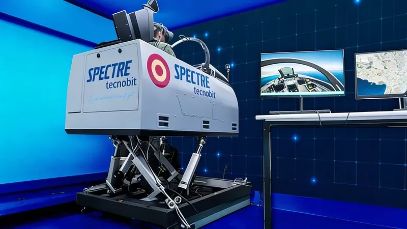 Simulador SPECTRE del Grupo Oes�a. Foto: Grupo Oes�a