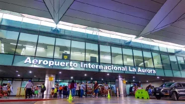 Aeropuerto Internacional La Aurora. Foto: Aeropuerto La Aurora