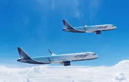 Aviones Airbus A320neo de AerCap en vuelo. Foto: Airbus