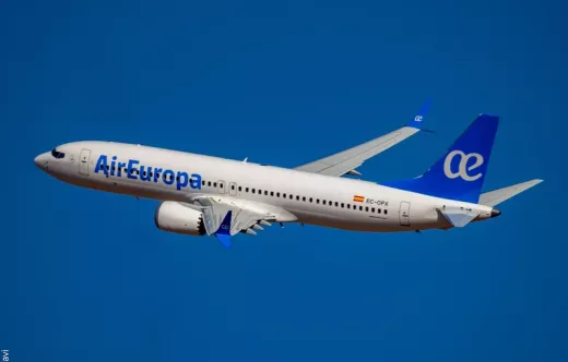 Boeing 737 de Air Europa. Foto: Air Europa.
