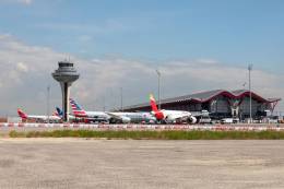 Aeropuerto de Madrid-Barajas. 
