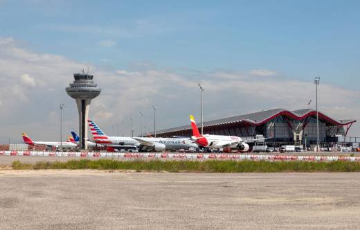 Aeropuerto de Madrid-Barajas. 