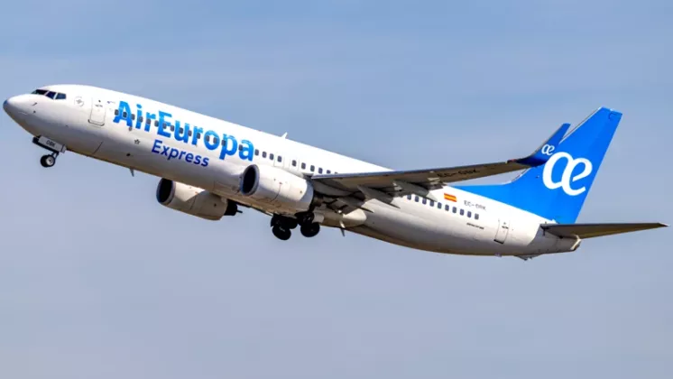 Boeing 737-800 de Air Europa Express. Foto: Air Europa Express