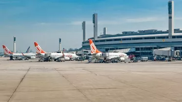 Aeropuerto Internacional de Gale�o en R�o de Janeiro.