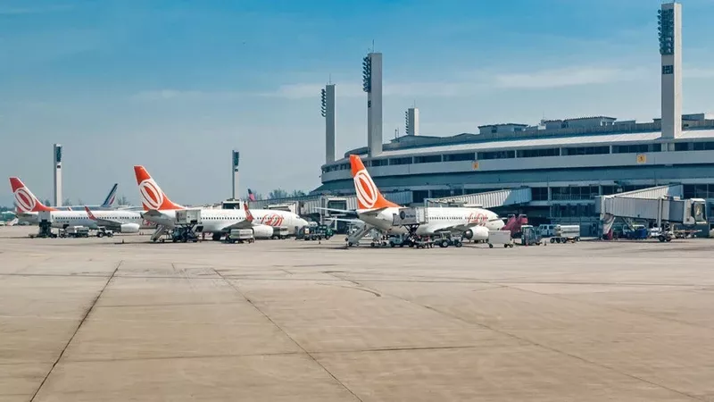 Aeropuerto Internacional de Galeão en Río de Janeiro. Aeropuerto Internacional de Galeão en Río de Janeiro.