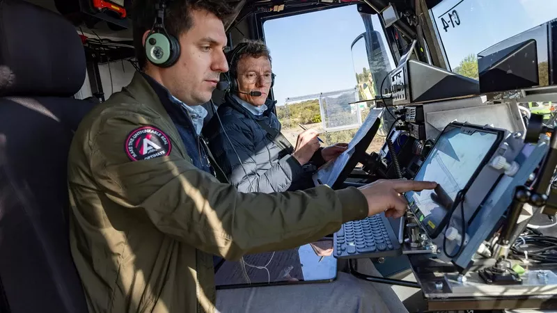 Airbus lleva la tecnología digital a la extinción de incendios. Foto: Airbus Airbus lleva la tecnología digital a la extinción de incendios. Foto: Airbus