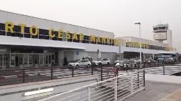 Aeropuerto C�sar Manrique Lanzarote. Foto: Binter