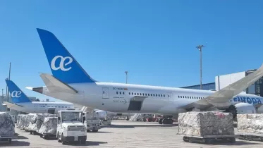 Avi�n de Air Europa Cargo en pista. Foto: Air Europa