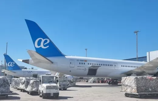 Avi�n de Air Europa Cargo en pista. Foto: Air Europa