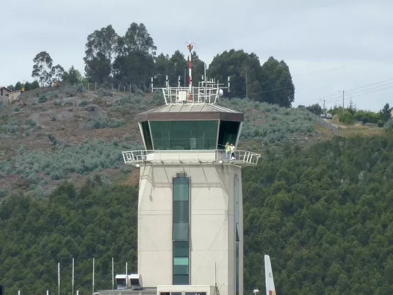 Torre de control de La-Coru�a. Foto: Autor Quique P�rez