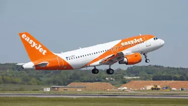 Avión de Easyjet. Avión de Easyjet.