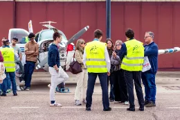 Imagen captada durante la Jornada anual de Puertas Abiertas de Adventia, la Escuela de Pilotos de la Universidad de Salamanca. Foto: Adventia