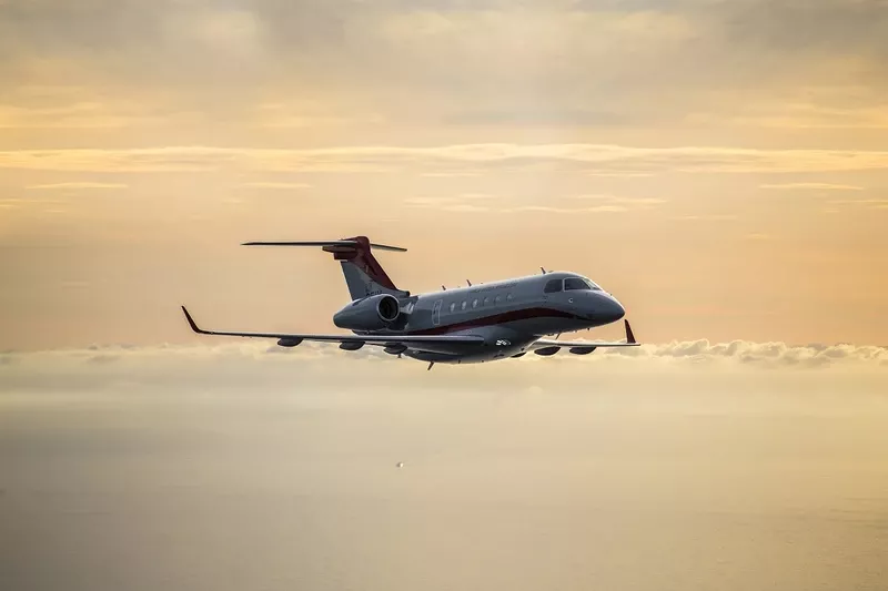 Embraer Legacy 500 del Grupo Especial de Inspecciones En Vuelo (GEIV) de la Fuerza A�rea Brasile�a.