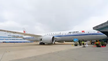 Boeing 787-9 Dreamliner de Air China. 