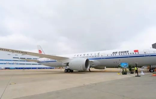 Boeing 787-9 Dreamliner de Air China. 