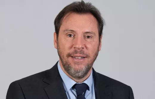 El ministro de Transportes y Movilidad Sostenible, �scar Puente en una foto de 2023. Foto: Pool Moncloa/Borja Puig de la Bellacasa.