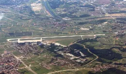 Vista a�rea del Aeropuerto de Zagreb.