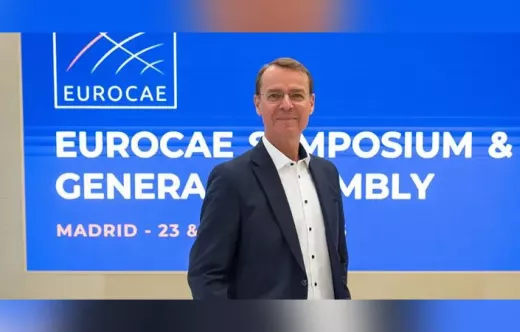 Michael Holzbauer, nuevo presidente de EUROCAE. Foto: EUROCAE