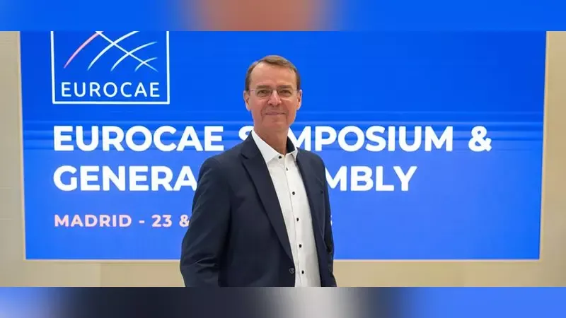 Michael Holzbauer, nuevo presidente de EUROCAE. Foto: EUROCAE