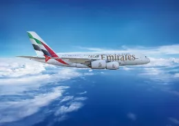 Aeronave de la aerol�nea Emirates. Foto: Emirates