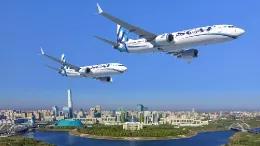 Aeronaves Boeing 737-9 de SCAT Airlines. Foto: Boeing 