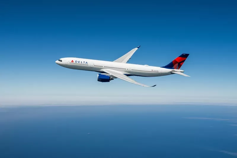 Aeronave de Delta Air Lines. Foto: Delta Air Lines