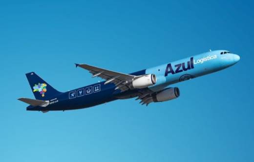 La flota de Azul con el nuevo nombre Azul Log�stica. 
