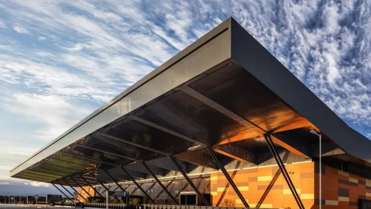 Aeropuerto brasile�o de Florian�polis.