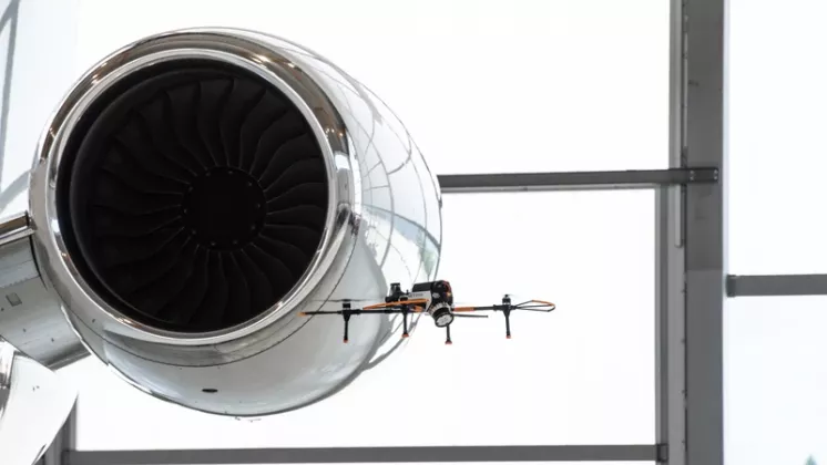 Jet Aviation lanza inspecciones automatizadas mediante drones e inteligencia artificial en EE. UU. Foto: Jet Aviation