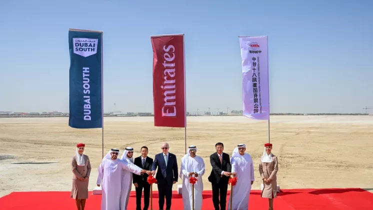 Emirates inicia en Dubai South un macrocomplejo de ingenier�a aeron�utica. Foto: Emirates