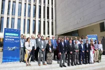 Foto de familia del encuentro empresarial organizado por Andaluc�a Trade de 20 compa��as andaluzas co n nueve contratistas internacionales.