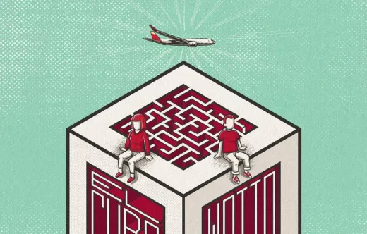 Ilustraci�n de �El Cubo de Otto�. Foto: Iberia